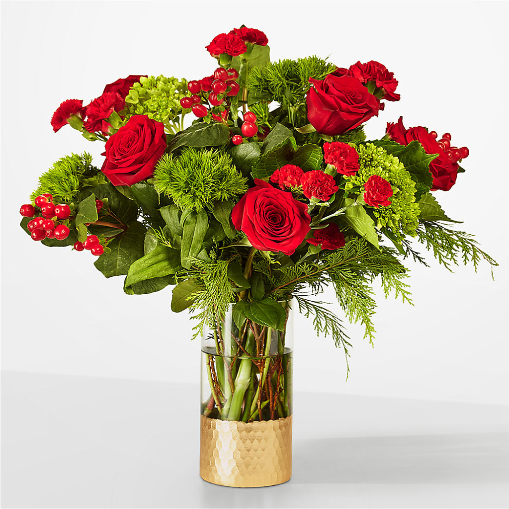 Plaid Throw Bouquet – Lansing Gardens, Lansing MI