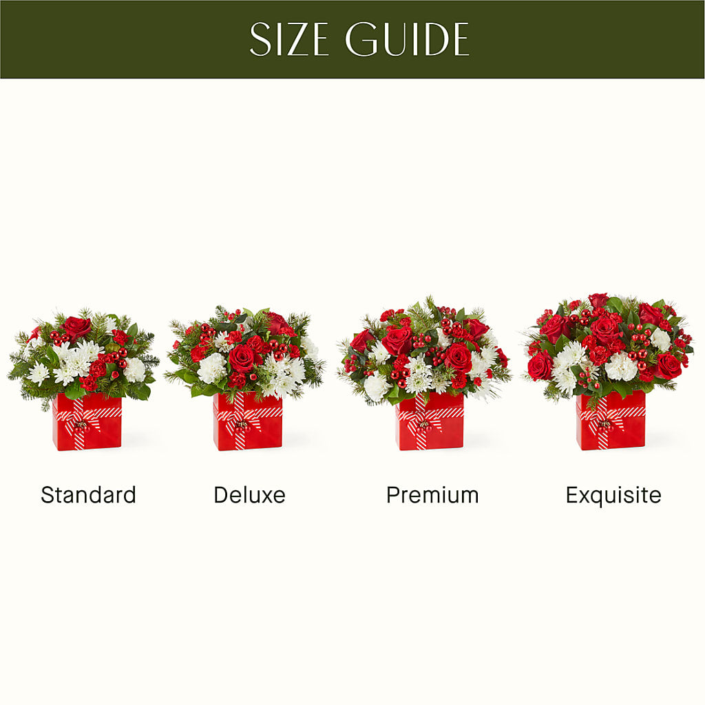 Presents Under the Tree Bouquet – Lansing Gardens, Lansing MI