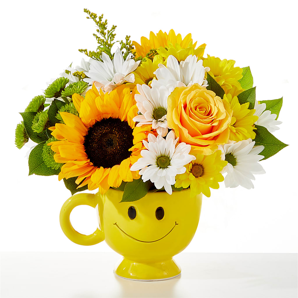 Be Happy Bouquet – Lansing Gardens, Lansing MI