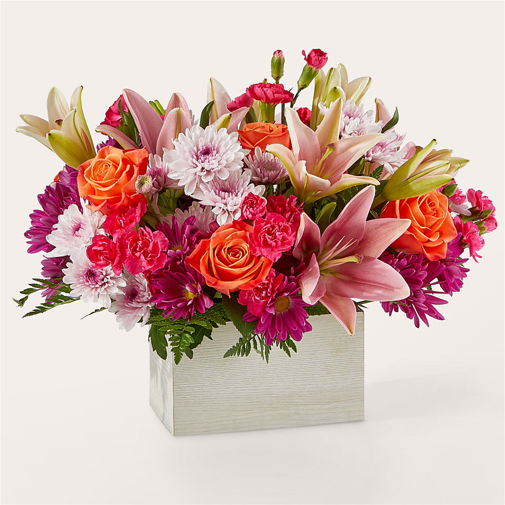 Light of My Life Box Bouquet – Lansing Gardens, Lansing MI