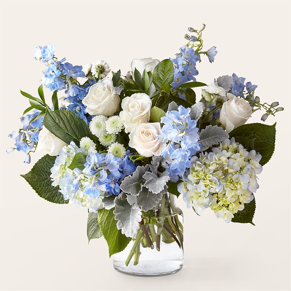 Clear Skies Bouquet – Lansing Gardens, Lansing MI