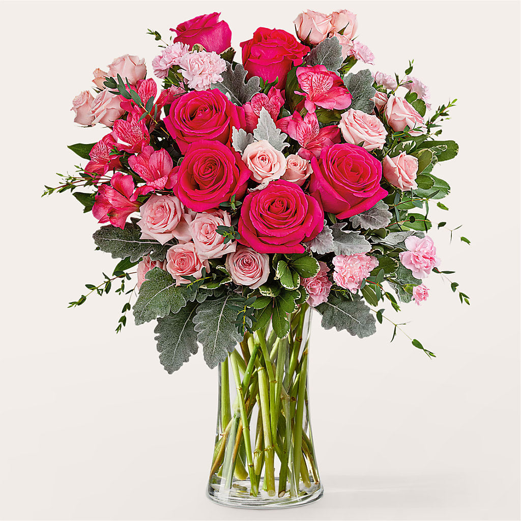 Tickled Pink Bouquet – Lansing Gardens, Lansing MI