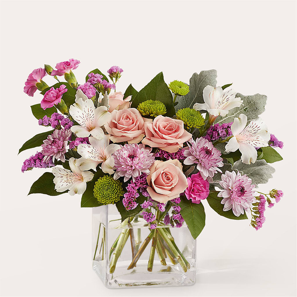 Pink Suede Bouquet – Lansing Gardens, Lansing MI