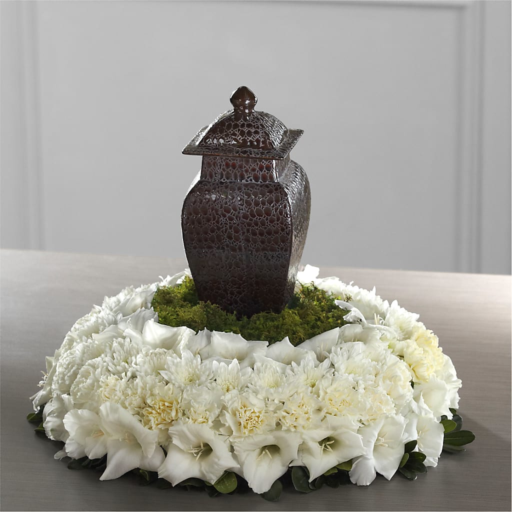 Encircling Grace Arrangement – Lansing Gardens, Lansing MI