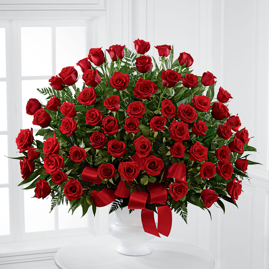 Blessed with Love Arrangement – Lansing Gardens, Lansing MI