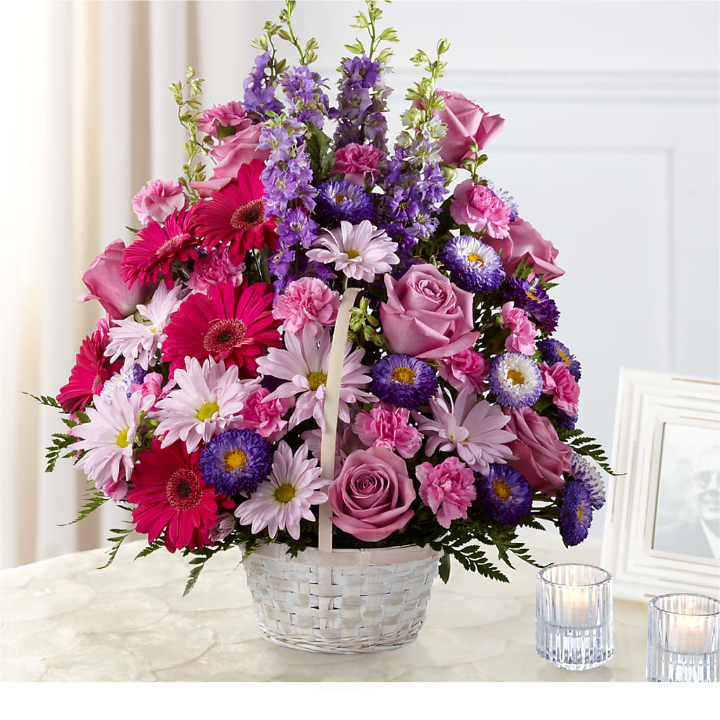 Pastel Peace Basket – Lansing Gardens, Lansing MI
