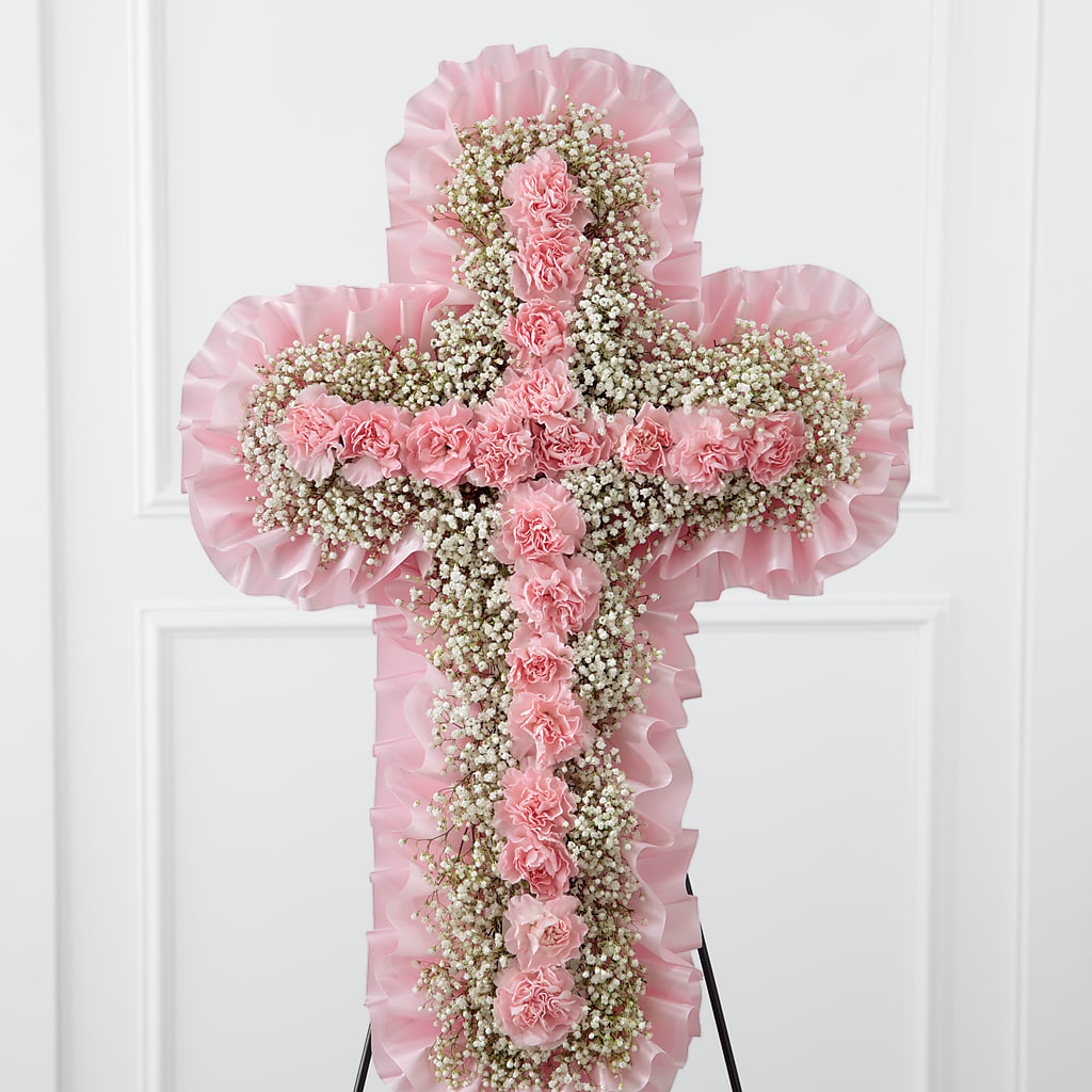 Angel's Cross Easel – Lansing Gardens, Lansing MI
