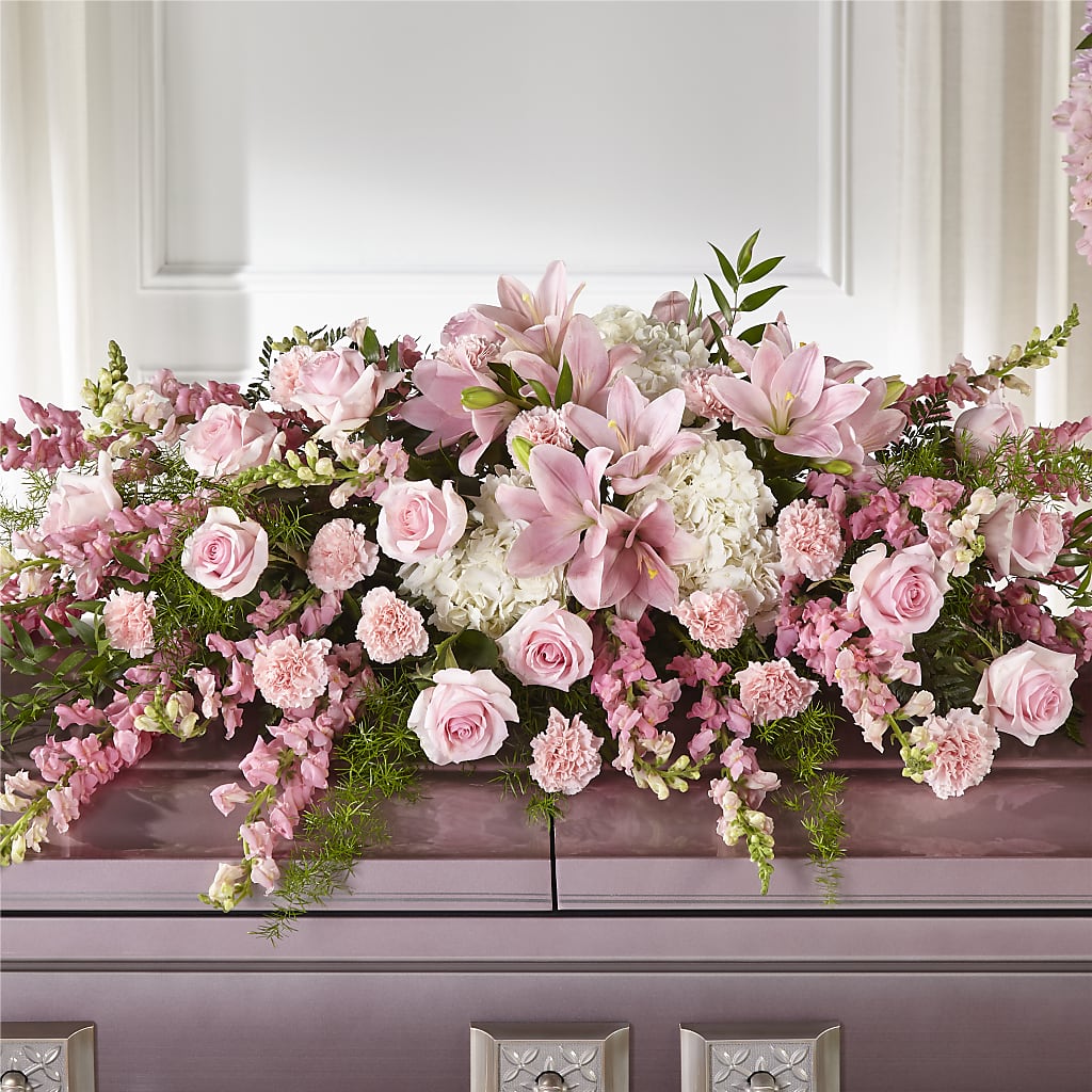 Life & Remembrance Casket Spray – Lansing Gardens, Lansing MI