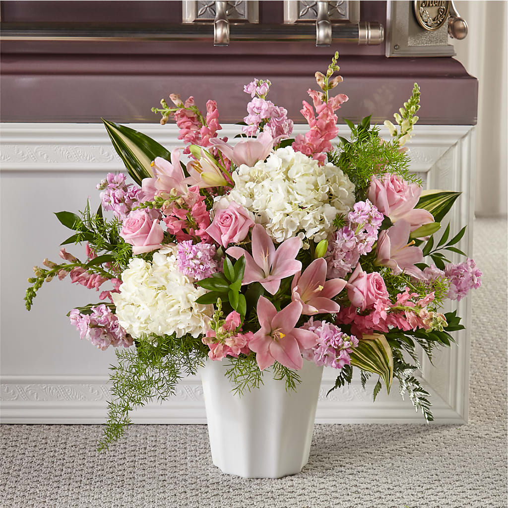 Simply Serene Floor Basket – Lansing Gardens, Lansing MI