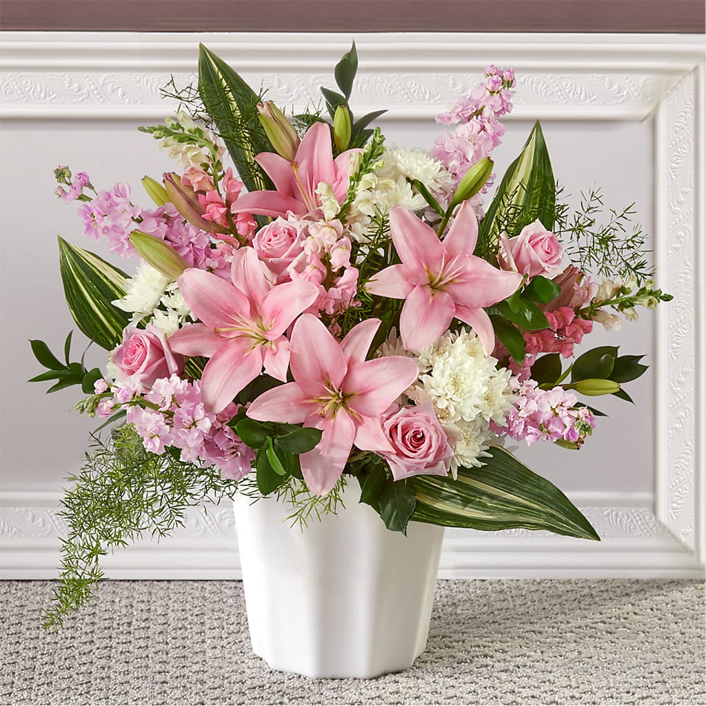 Simply Serene Floor Basket – Lansing Gardens, Lansing MI