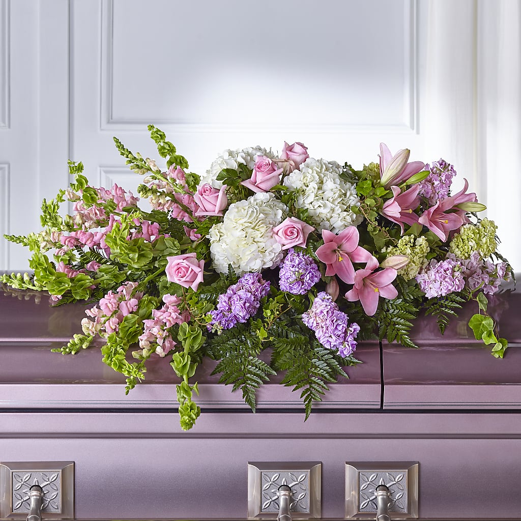 Life's Gratitude Casket Spray – Lansing Gardens, Lansing MI