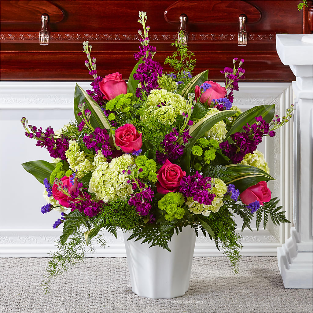 Beautiful Horizons Floor Basket – Lansing Gardens, Lansing MI