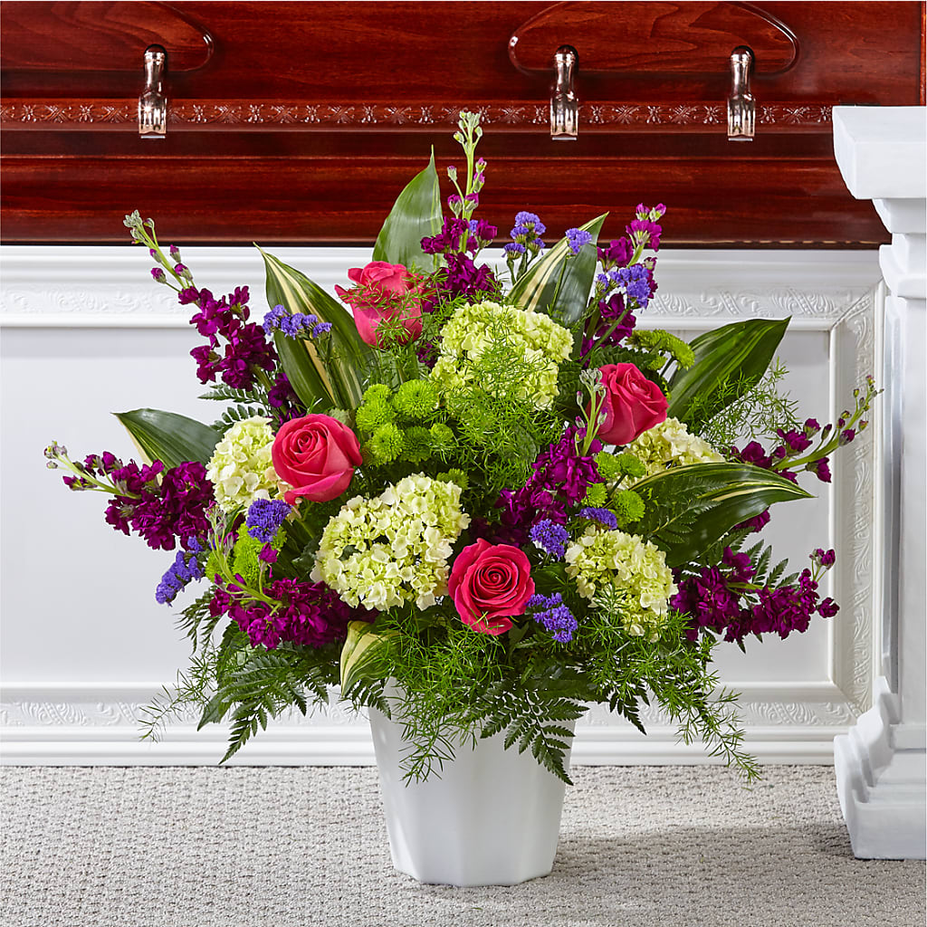 Beautiful Horizons Floor Basket – Lansing Gardens, Lansing MI