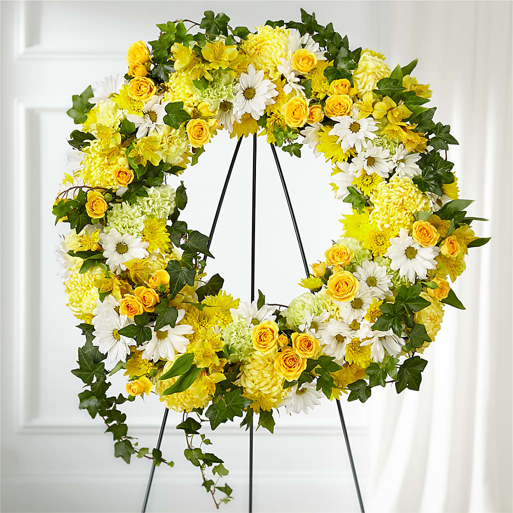 Golden Remembrance Wreath – Lansing Gardens, Lansing MI