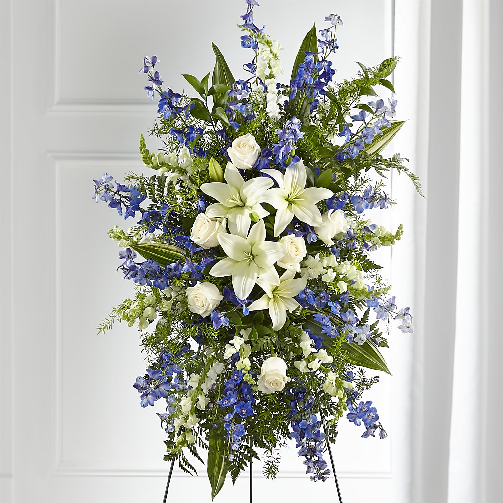Faithful Friend Standing Spray – Lansing Gardens, Lansing MI
