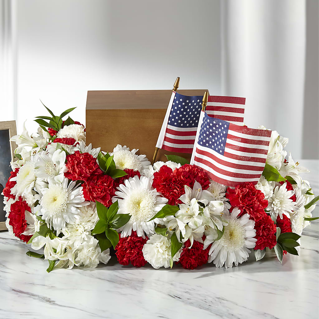 Spirit of Patriotism Cremation Adornment – Lansing Gardens, Lansing MI