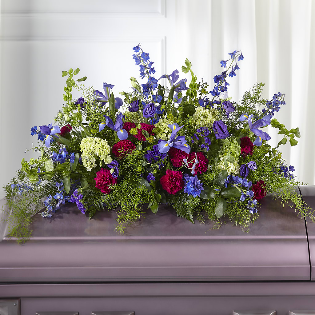 Always Treasured Casket Spray – Lansing Gardens, Lansing MI