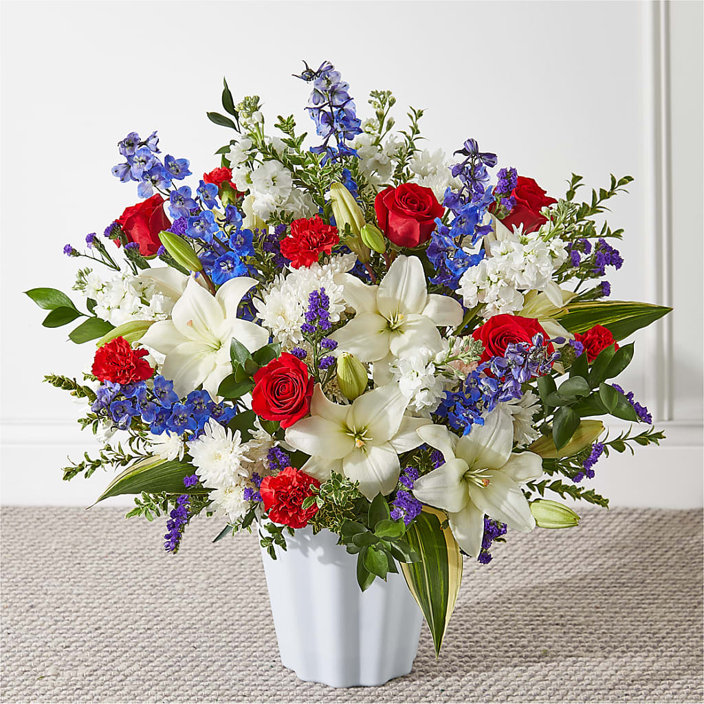 Consoled Floor Basket – Lansing Gardens, Lansing MI