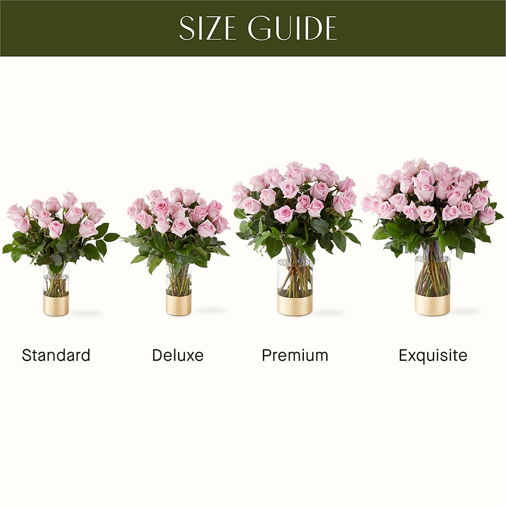 Picture Perfect Pink Rose Bouquet – Lansing Gardens, Lansing MI