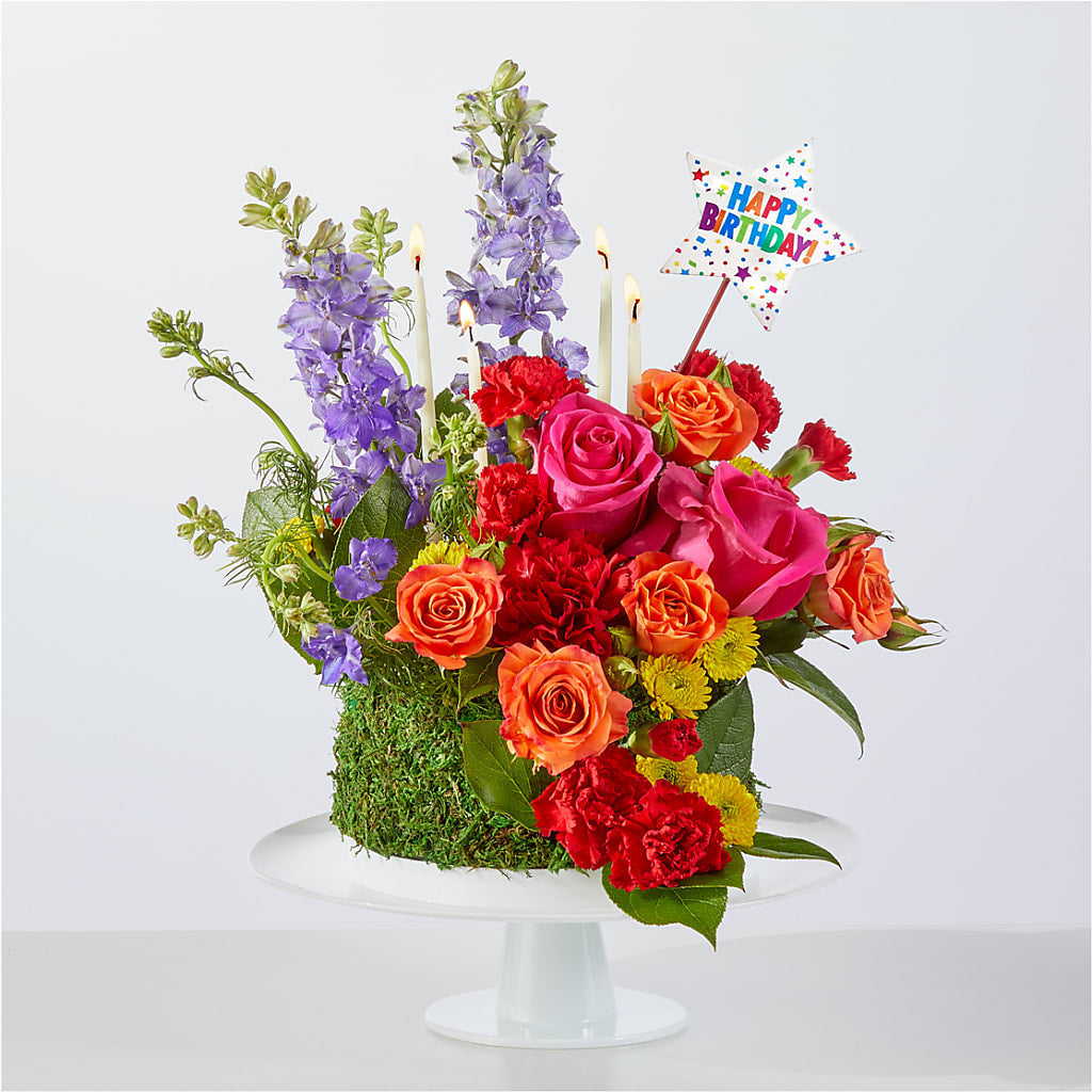 Best Year Yet Floral Cake – Lansing Gardens, Lansing MI