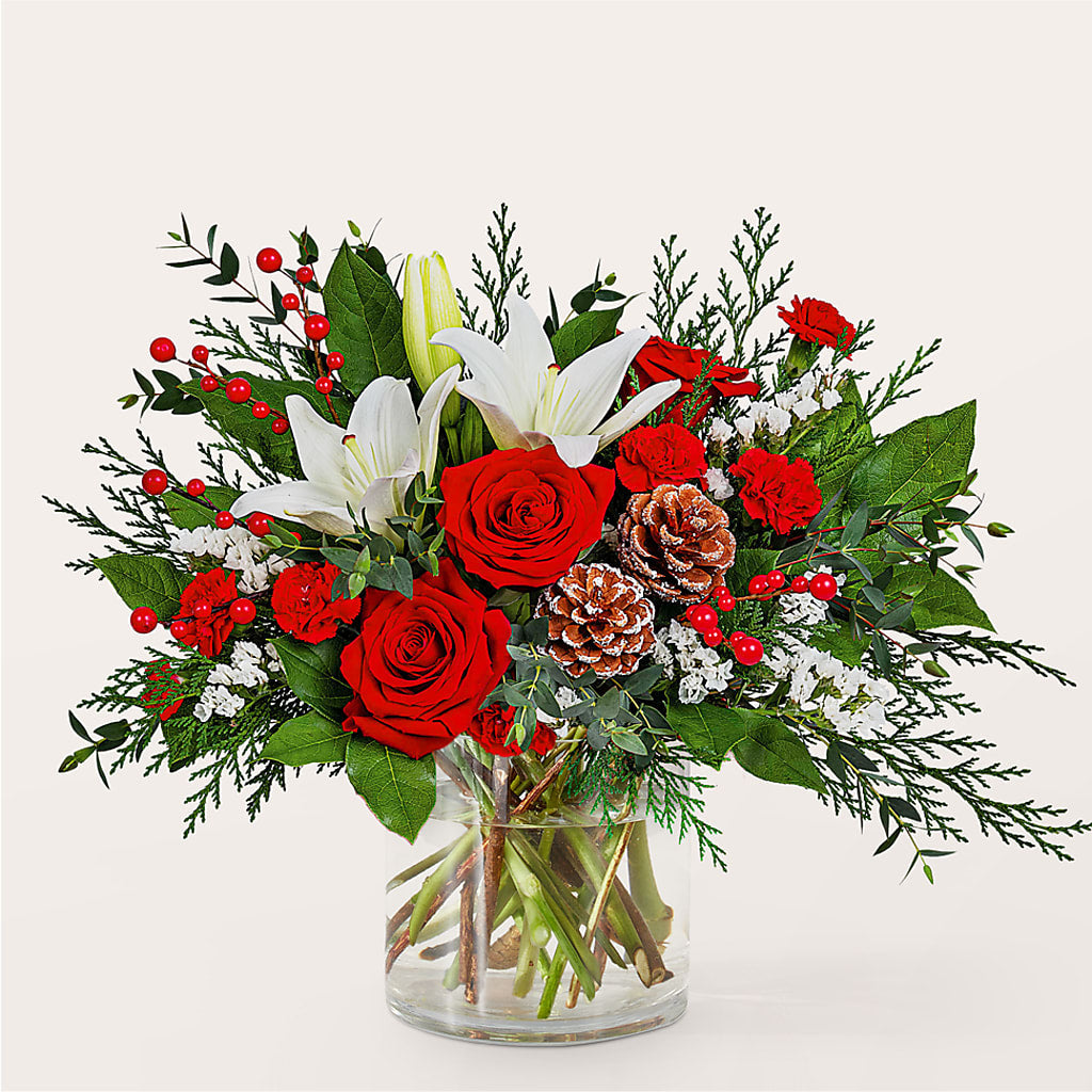 Best in Snow Bouquet – Lansing Gardens, Lansing MI