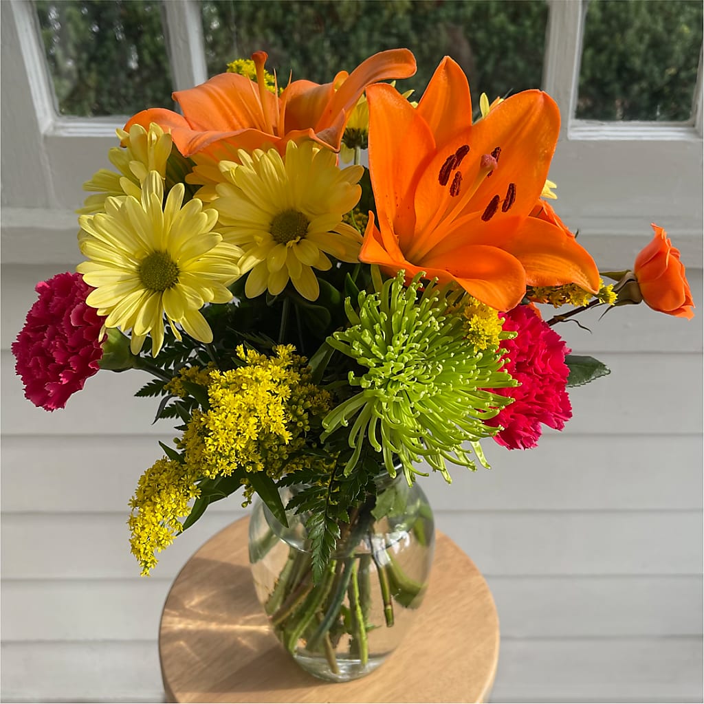 Bold & Bright – A Florist Original –  Lansing Gardens, Lansing MI