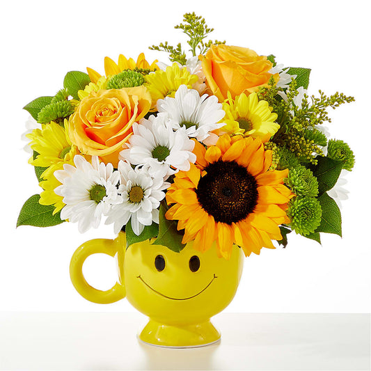 Be Happy Bouquet –  Lansing Gardens, Lansing MI