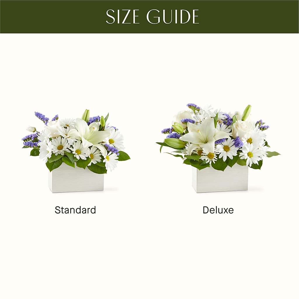 Beyond Blue Box Bouquet –  Lansing Gardens, Lansing MI