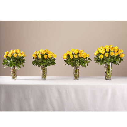 Long Stem Yellow Rose Bouquet –  Lansing Gardens, Lansing MI