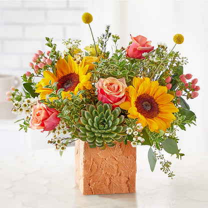 Sunflower Season Bouquet –  Lansing Gardens, Lansing MI