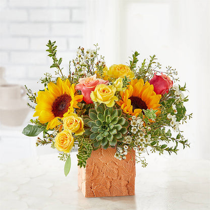 Sunflower Season Bouquet –  Lansing Gardens, Lansing MI