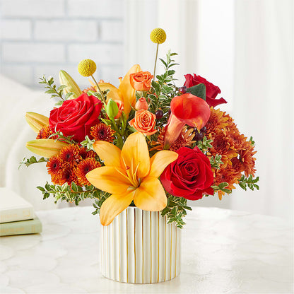 Scarlet Skies Bouquet –  Lansing Gardens, Lansing MI