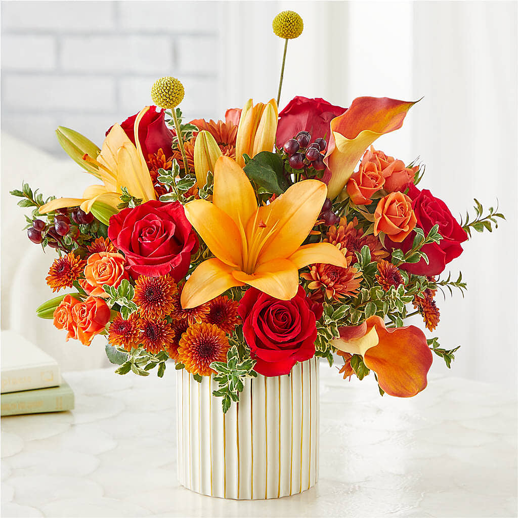 Scarlet Skies Bouquet –  Lansing Gardens, Lansing MI