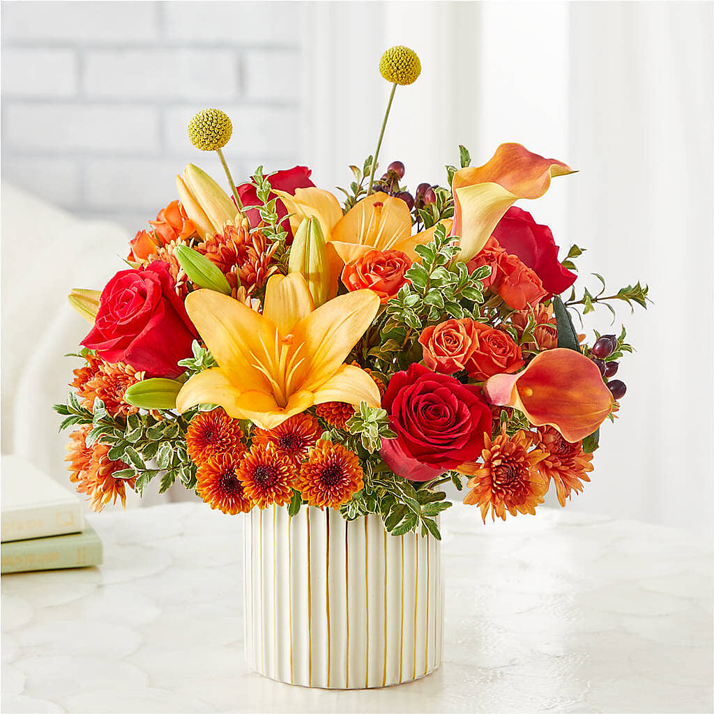 Scarlet Skies Bouquet –  Lansing Gardens, Lansing MI