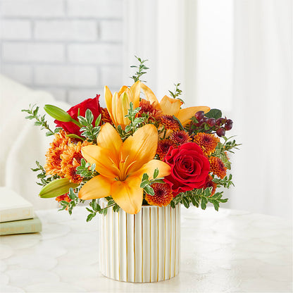 Scarlet Skies Bouquet –  Lansing Gardens, Lansing MI
