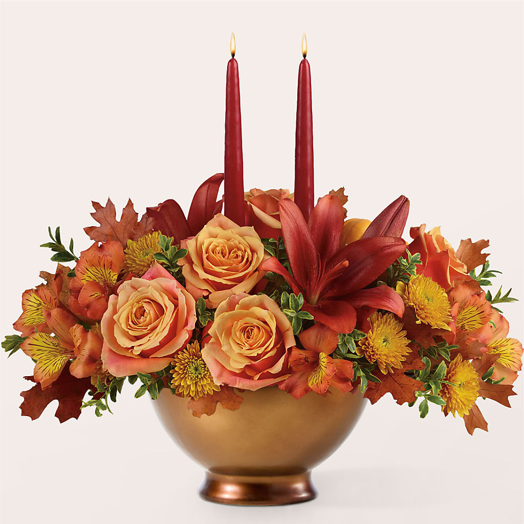Harvest Table Centerpiece –  Lansing Gardens, Lansing MI