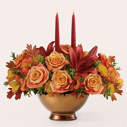 Harvest Table Centerpiece –  Lansing Gardens, Lansing MI