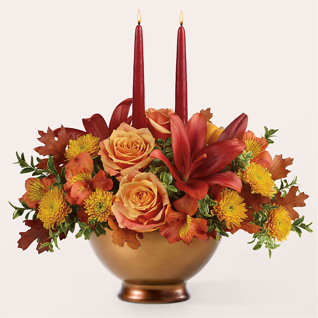 Harvest Table Centerpiece –  Lansing Gardens, Lansing MI