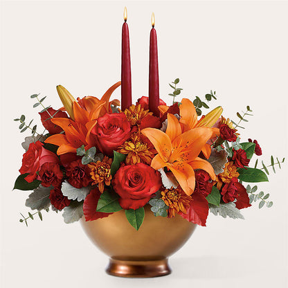 Fruits of Fall Centerpiece –  Lansing Gardens, Lansing MI