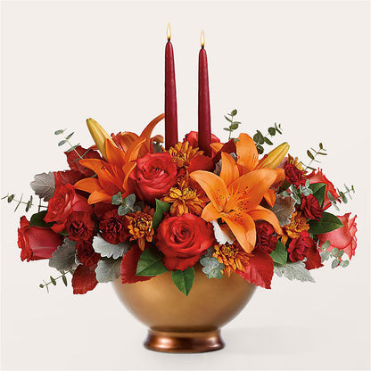 Fruits of Fall Centerpiece –  Lansing Gardens, Lansing MI