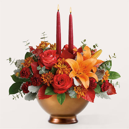 Fruits of Fall Centerpiece –  Lansing Gardens, Lansing MI