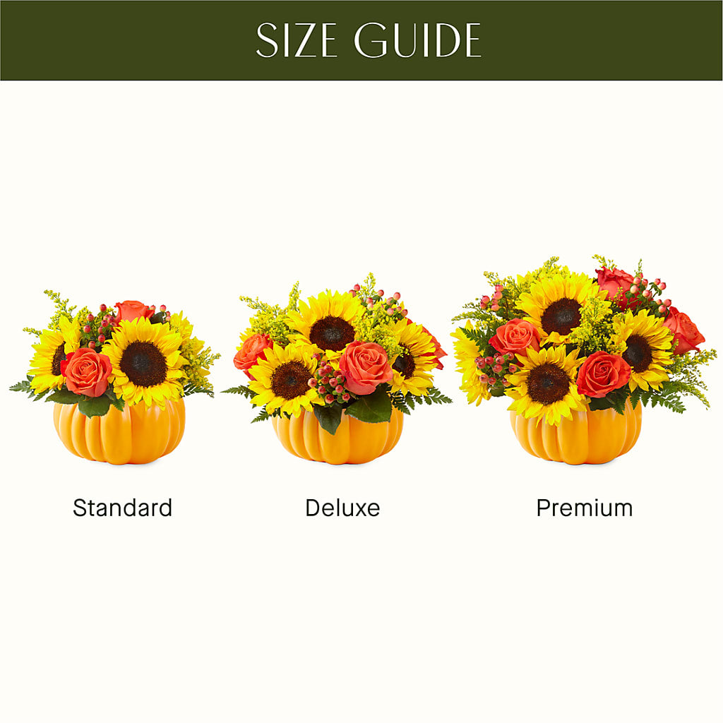 Pick of the Patch Pumpkin Bouquet –  Lansing Gardens, Lansing MI
