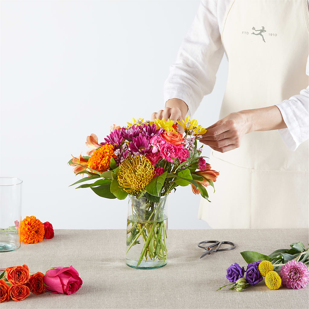 Feast of Color – A Florist Original –  Lansing Gardens, Lansing MI