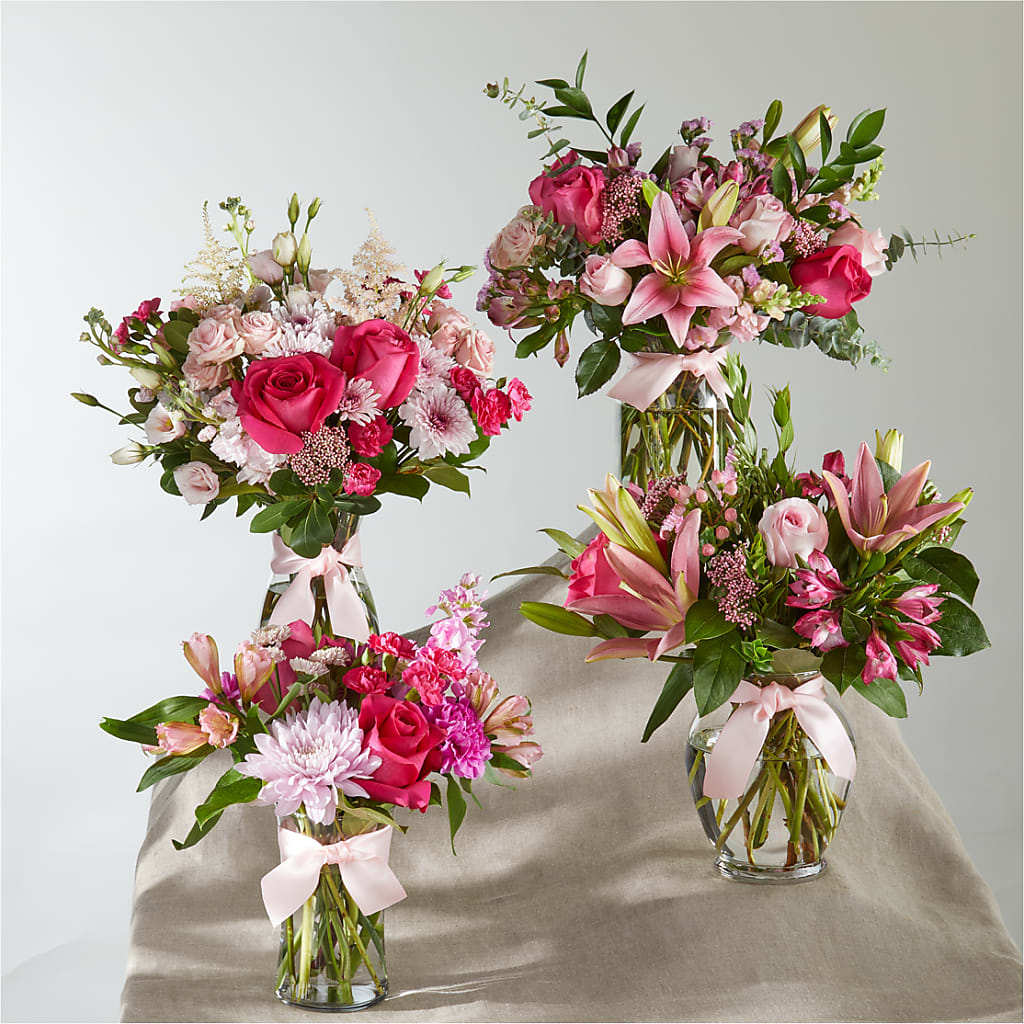 Pink Ribbon - A Florist Original –  Lansing Gardens, Lansing MI