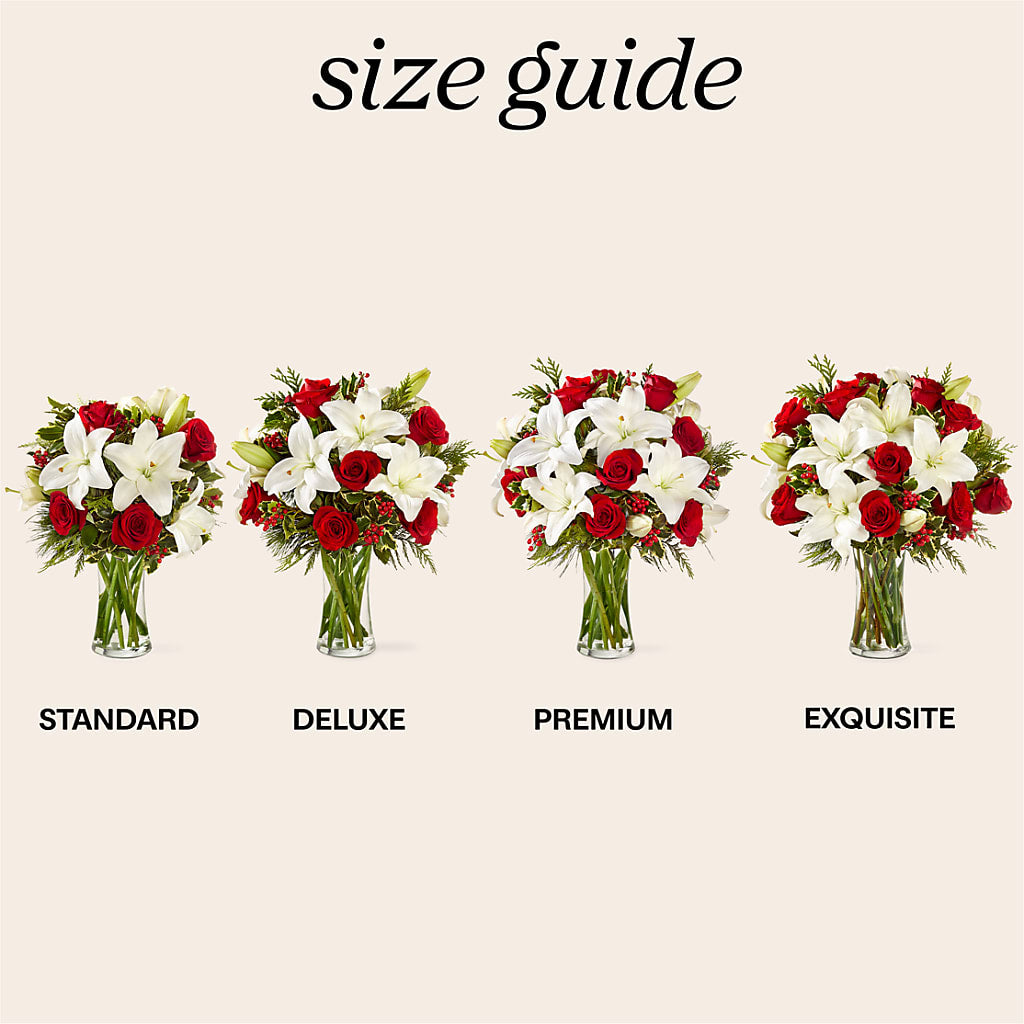 Sparkling Snowflakes Bouquet –  Lansing Gardens, Lansing MI