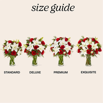 Sparkling Snowflakes Bouquet –  Lansing Gardens, Lansing MI