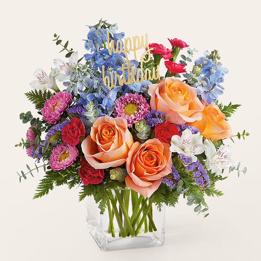 Birthday Bash Bouquet –  Lansing Gardens, Lansing MI