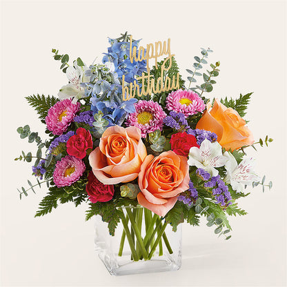 Birthday Bash Bouquet –  Lansing Gardens, Lansing MI