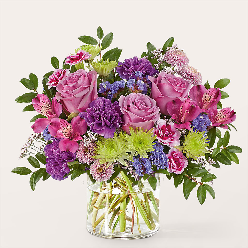 Glass Half Full Bouquet –  Lansing Gardens, Lansing MI