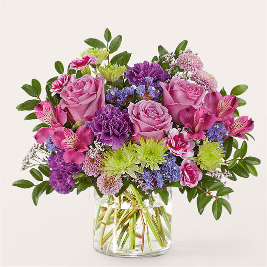 Glass Half Full Bouquet –  Lansing Gardens, Lansing MI